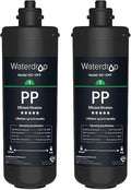 Waterdrop WD-10PP Under Sink Water Filter, Replacement for Waterdrop TSA & TSB &TSB-CM 3-stage Under Sink Water Filter System, Pack of 2