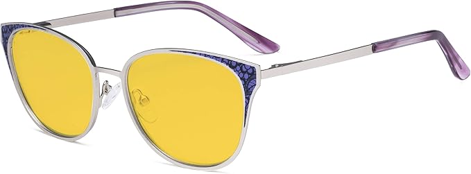Eyekepper Oversize Butterfly Design Blue Light Glasses - Computer Screen Eyegalsses Women