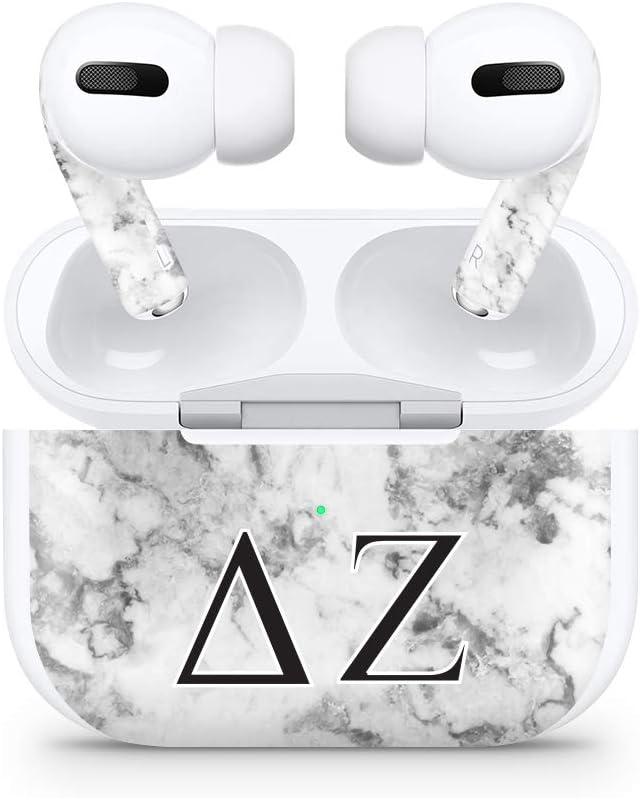 Apple AirPod Pro Skin 3M Custom Vinyl Wraps Decal Sticker Stylish Covers for Protection & Customization for 2019 Model A2190 - Delta Zeta