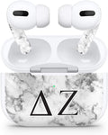 Apple AirPod Pro Skin 3M Custom Vinyl Wraps Decal Sticker Stylish Covers for Protection & Customization for 2019 Model A2190 - Delta Zeta