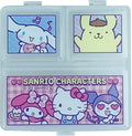 Kawaii Character Travel Pill and Accessories Organizer - Kitty, Cinnamo-roll, Little Twin Stars, and My Melody Pocket-Size (3 Pocket Division (7.7 x 7.5 x 2cm))
