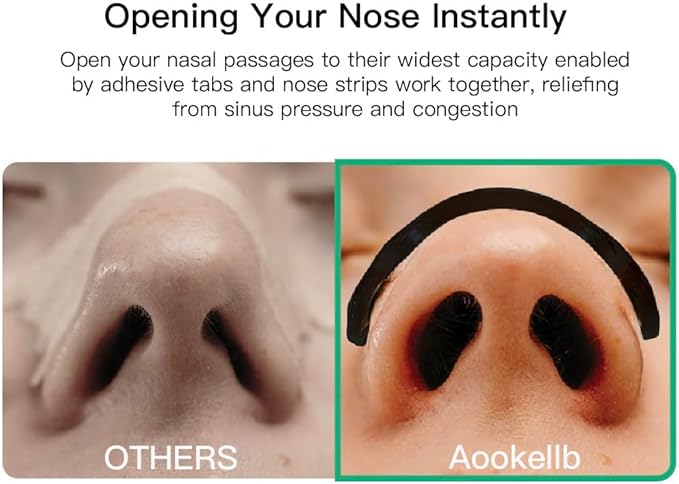2026 Breathing Nasal Strip Starter Kit (30 Count, Black), Boost Oxygen Uptake, Reduce Snoring, Improve Sleep Quality, Sweat Resistant, Safe Nasal Strips Extra Strength Snoring Solution