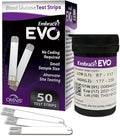 Embrace EVO Blood Glucose Test Strips 50ct Vial