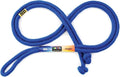 Just Jump It 8' Foot Single Jump Rope for Kids Women and Men - Active Outdoor Youth Fitness Excersing Equipment - Braided Nylon Gym Accessories