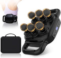 Six Head Massage Gun with 50 Adjustable Intensities & 9 Modes, Massage Gun for Back, Leg, Muscle Pain Relief, Ideal Gifts for Friends and Parents