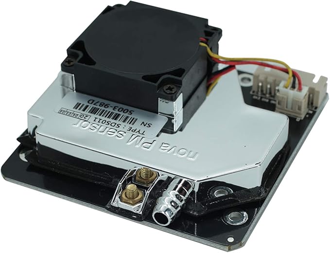 DEVMO PM Sensor SDS011 High Precision PM2.5 Air Quality Detection Sensor Module Super Dust Sensors Digital Output Compatible with Ar-duino