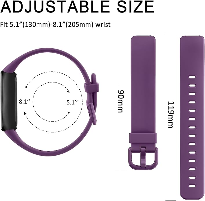 AK Band Compatible with Fitbit Inspire 3 Bands for Women Men, Adjustable Replacement Sport Wristbands Straps for Fitbit Inspire 3 Fitness Tracker