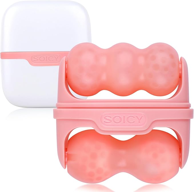 Ice Roller for Face,Eyes,Cooling to Tighten Brighten Complexion,Soothing Skin Care Tool,Massager Under Eye Puffiness,Gift for Women