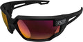 Mechanix Wear: Vision Type-X Safety Glasses with Advanced Anti Fog, Scratch Resistant, Black Frame, Protective Eyewear, Lightweight Glasses, Ventilated Temples, For Outdoor Use (Fire Mirror Lens)