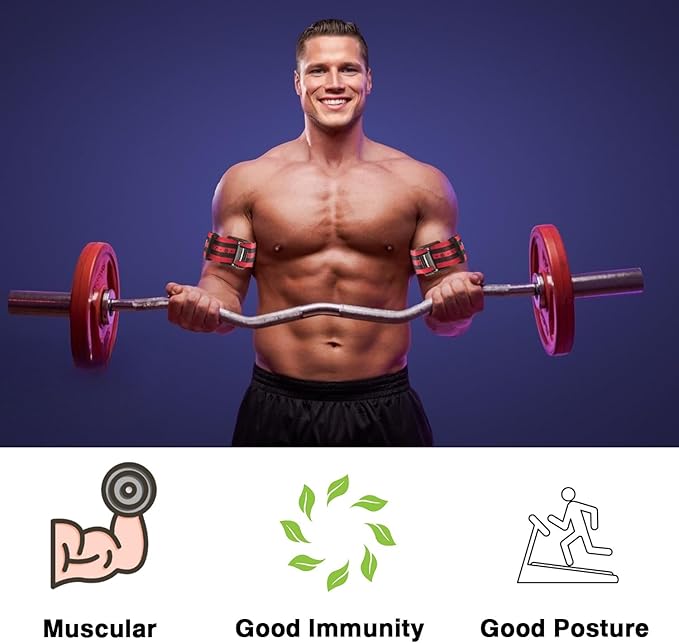 Blood Flow Restriction Bands for Women & Men, Booty Bands for Buttock Building, Occlusion Training Straps for Glutes, Hips & Legs to Increase Muscle Mass, Fitness Resistance Bands for Home Workouts