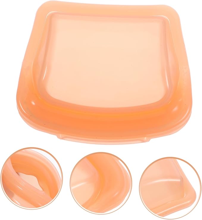 Portable Medicine Pouch Small Travel Pill Bag Reusable Clear Silicone Organizer with Resealable Closure for Daily Medication Storage