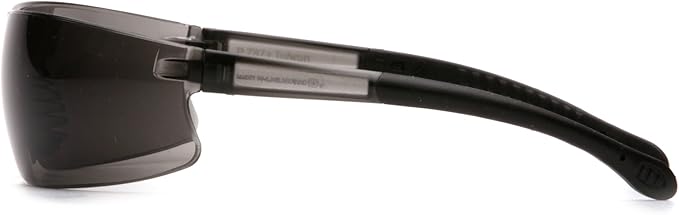 Pyramex Provoq Safety Eyewear Blue Mirror Lens Black Temples