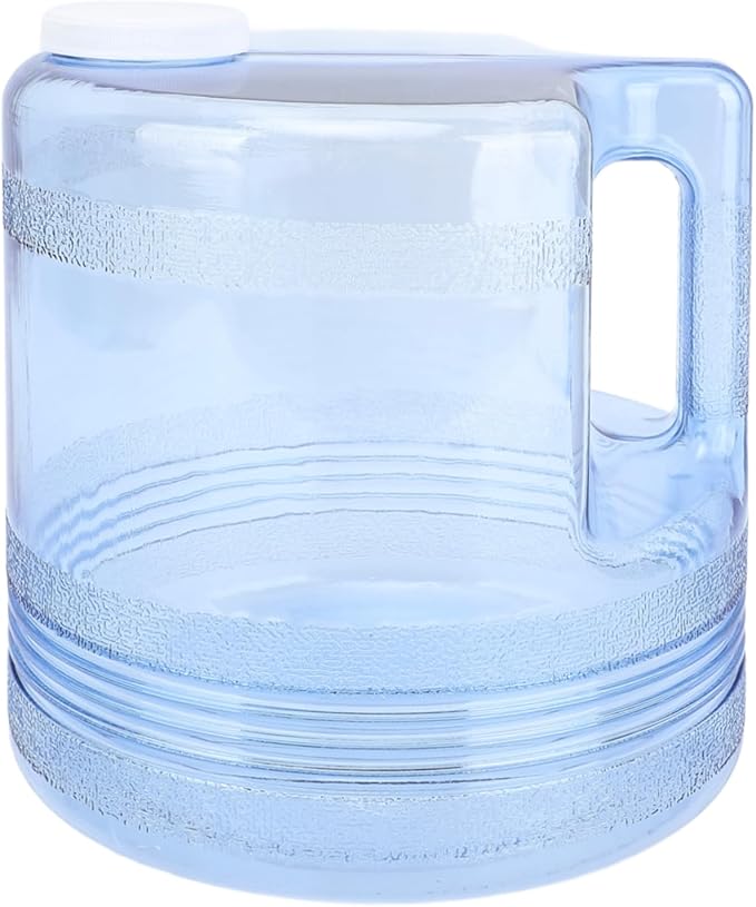 Plastic Carafe, 1 Gallon / 4L Water Distiller Container, Replacement Collection Bottle Water Container, Compatible with Counter Top Water Distiller Filter