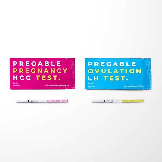 Combo Kit: 50 Ovulation Tests, 20 Pregnancy Tests & 70 Cups, Free Tracker app, SmileReader, OPKs, HPTs (50LH + 20HCG + 70CUPS (Pack of 1))