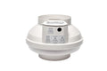 Festa AMG Fury Radon Fan - Quiet and Energy Efficient 520 CFM Radon Mitigation System Inline Fan - 8" Electric Waterproof Inline Duct - Made with Sturdy Glass Reinforced Poly-Resin – White
