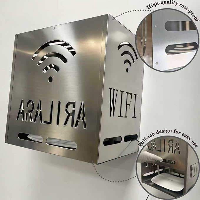 Large WiFi Router Cover Shielding E m f Blocker for WiFi Router Box E m f Faraday Cage E M f Blocker for Home E m f Shield Large Faraday Bags EMP Proof Blocks 5G About 90% E m f Protection