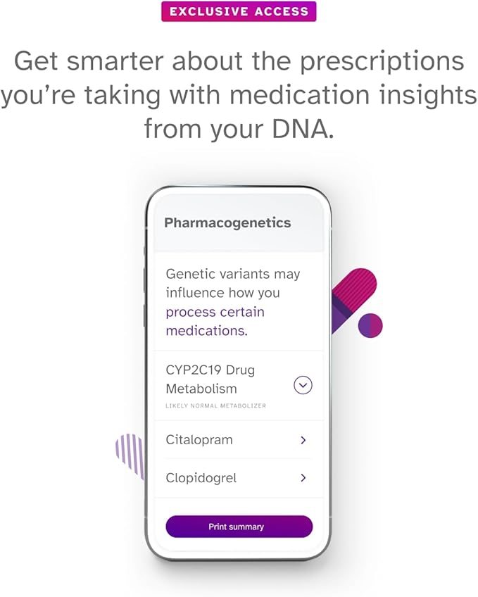 23andMe+ Premium Advanced Ancestry & Health - DNA Test Kit, Personal Genetic Insights, Plus 1-Year Access to Exclusive Reports, DNA Kit (Before You Buy See Important Test Info Below)