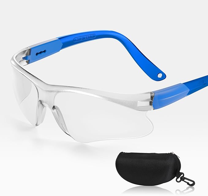Shooting Glasses for Youth & Small Face Adults - Anti-Fog ANSI Z87.1 Certified Teens Range Shooting Eye Protection
