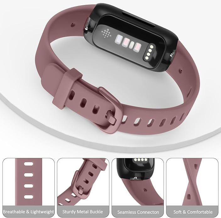 AK Band Compatible with Fitbit Inspire 3 Bands for Women Men, Adjustable Replacement Sport Wristbands Straps for Fitbit Inspire 3 Fitness Tracker