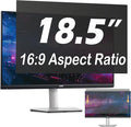 18.5 Inch Anti-Spy Privacy Screen Filter for Laptop and PC Monitor 16:9, Blue Light Blocking Anti-Glare Protector Film, Reversible Easy Install Slide-Mount Design (18.5 Inch Widescreen(16:09))