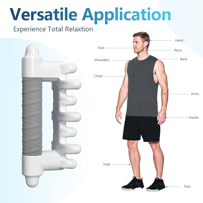 Fascia Massage Tool Blaster for Cellulite,Handheld Myofascial Release Tool for Deep Tissue Massage,Trigger Point Massage Tool for Manual Massage of Neck & Back