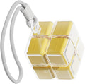 Weekly Pill Organizer, Travel 7 Day Pill Box Case with Magnetic Design, Easy Open Pill Container for 8 Compartments Portable Pill Case Medicine Holder for Vitamins Medication (Yellow)
