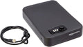 Amazon Basics Portable Security Case Lock Box Safe with Combination Lock for Valuables, Documents, College Dorm Room, XL, Black