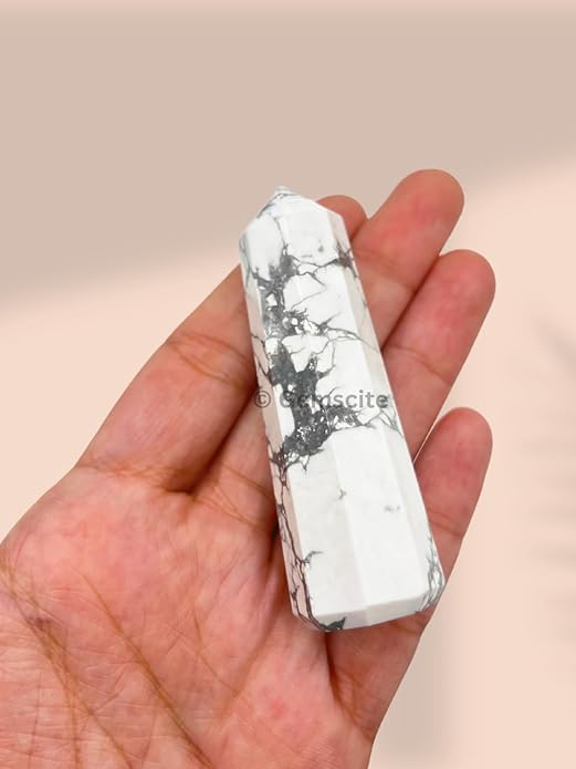 WholesaleGemShop 3 Inch Gemstones Obelisk Tower Jumbo Facet Aura Rock Crystal Natural Polished Earth Wand Spirit