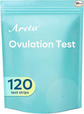 Areta 120 Ovulation Test Strips Kit: Accurate & Reliable for Women | Fast & Convenient Fertility Tracking | High Accuracy Ovulation Test Kit, Blue
