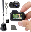 Galatee Keychain Camera, 1080P mini Pixel, Micro mini DV/Camcorder, Portable Chain with Eight Filters, Long Battery Life for Indoor and Outdoor use (16G)