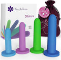 Medium Vaginal Dilators for Pelvic Floor Therapy & Vaginismus Pain Relief – FDA-Cleared Silicone Set with 100+ Tutorials, Support Group & Doctor Access