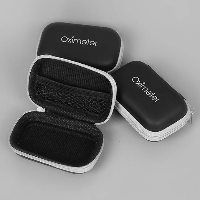 EVA Empty for ase for Fingertip Pulse Oximeter Blood Oxygen Saturation Monitor,Travel Easy arrying Hard Storage for a Cloth