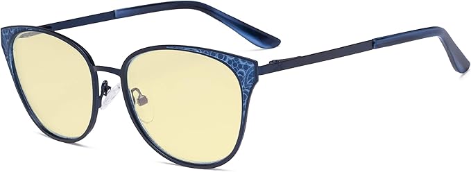 Eyekepper Oversize Butterfly Design Blue Light Glasses - Computer Screen Eyegalsses Women