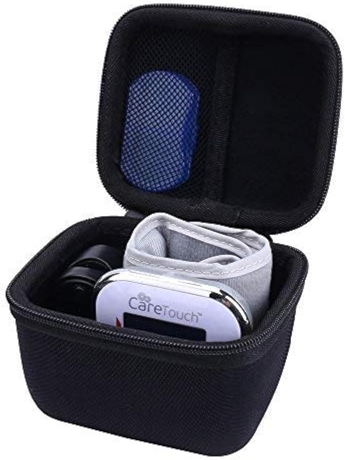 Aenllosi Hard Travel Case Replacement for iProven Wrist Blood Presure Monitor Cuff BPM fits iProvèn BPM-337 (Case Only)