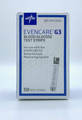 Medline MPH3550Z EvenCare G3 Blood Glucose System (Box of 50)