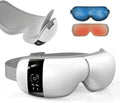 HubiCare Ultra Quiet with Double Pad Eye Massager, under 30dB Heat & Cooling for Enhanced Comfort, Airbag and Bluetooth Music for Dark Circles, Dryness, Relieve Strain and Migraine Relief Relaxation