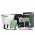 OKRA PRO Blood Glucose Monitor Kit Bundle – Meter, Lancing Device, 125 Test Strips & 125 Lancets, Fast & Accurate Diabetes Testing System with App Tracking