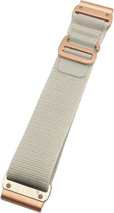 Custom Fit by Wrist Size, Small & Large Wrists, for Garmin Nylon Watch Band –– Compatible with QuickFit 20mm / 22mm / 26mm, Fenix 7, Instinct 2X, Forerunner, Epix, Tactix, MARQ, quatix, Approach