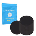Sensor Cover Patches - Waterproof Adhesive Patches Compatible with Libre 3 - Waterproof & Sweatproof Cover for Continuous Glucose Monitor Sensor, Stable for 20 Days(20+ Pack) (Black)