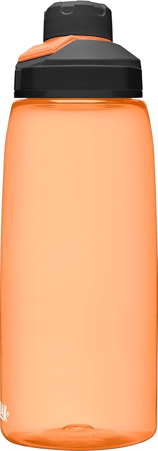 CamelBak Chute Mag BPA Free Water Bottle with Tritan Renew - Magnetic Cap Stows While Drinking, 32oz, Desert Sunrise