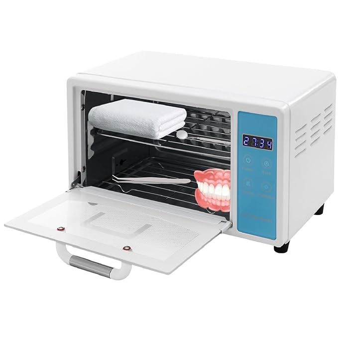 10L Large Capacity Cleaning Machine for Nail Tools, UV Light Nail Tools Cleaning Machine, Cleaning Cabinet for Home Use, Barbers, Beauty Salons, and Spas, 110V 160W (Blue)