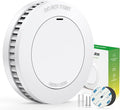Smoke Detector10-Year Battery Powered Photoelectric with Test/Silence Button for Home Use (1 Pack)