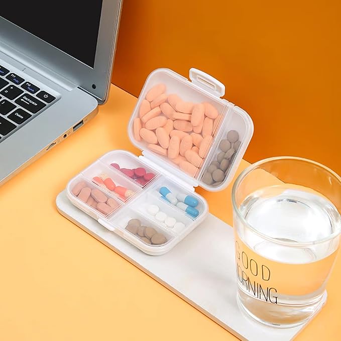 Weekly 7 Day Pill Organizer, Travel Pill Box, Pill case, Medicine Organizer, Pill Container, Pillbox 7 Day, Pill Dispenser, Medication Organizer, Pill Organizer Weekly