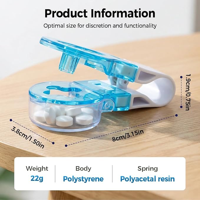 Portable Pill Taker Household Gadgets, 2026 New Pill Popper for Blister Packs, Travel Pill Extractor Opener Popper Assistance Tool (3)