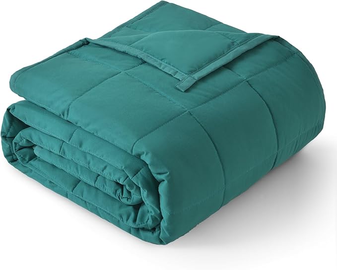 Topblan Weighted Blanket for Adults 20lbs, Soft Cooling Weighted Blankets, Breathable Heavy Blanket with Glass Beads for All Season, Sofa Bed, 60"x80" Queen Size