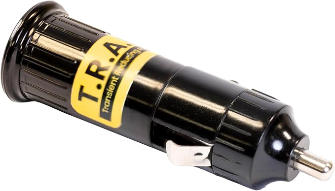 Faraday Defense T.R.A.P. EMP Vehicle Protection. 12 Volt DC for Car and Truck. Lightning, Solar Flare and Surge Protection. Fits into 12V Receptacle. Easy Installation.
