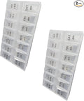Twice a Day Pill Organizer, Weekly Day and Night Pill Container, Day and Night Medication or Vitamin for Morning or Night AM PM Separation (2)