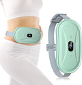 Portable Electric Heating Pad for Period Cramps, Menstrual Heating Pads with 7 Heat Levels and 7 Vibrating Modes for Women Stomach Pain Relief