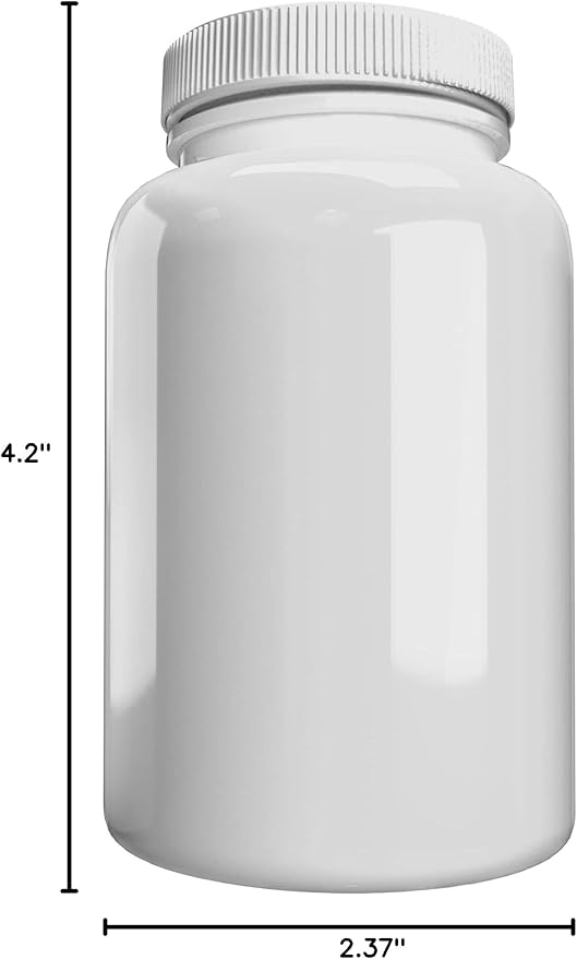 Company (12 Pack) White Pill Packer with Lid, Storage, Plastic Pill Container, 225cc Capacity