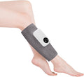 Air Compression Leg Massager, Cordless Calf Massager with Heat, Air Compression Leg Massage for Circulation and Pain Relief, Gifts for Dad Mom Men Women, Gray (Single)